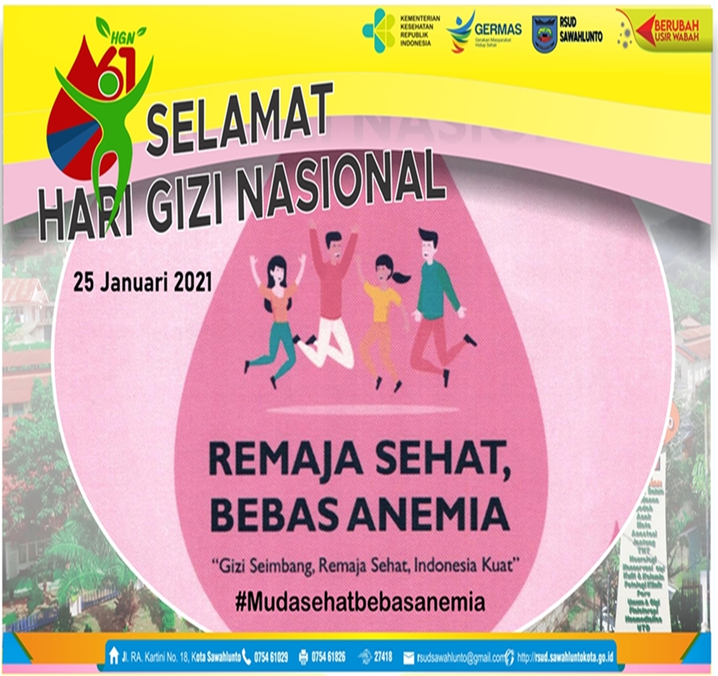 Selamat Hari Gizi Nasional Ke-61