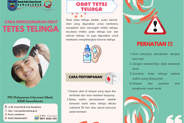 Cara Menggunakan Obat Tetes Telinga