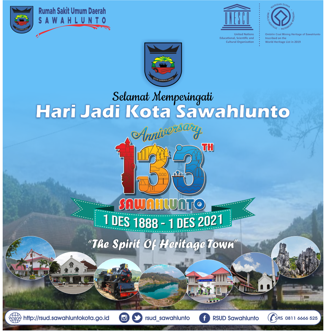 Selamat Hari Jadi Kota Sawahlunto Ke-133