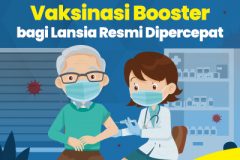 Vaksinasi Booster bagi Lansia Resmi Dipercepat