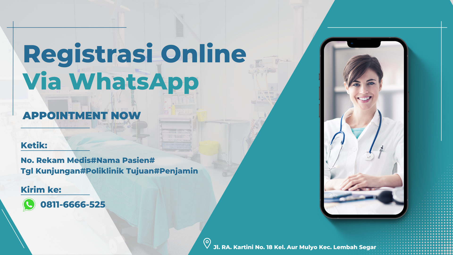 Registrasi Online Via WhatsApp