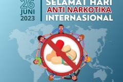 Selamat Hari Anti Narkotika International 2023